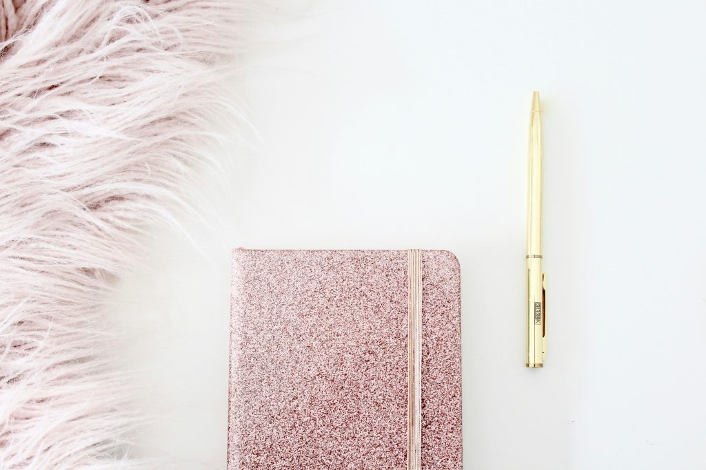 Soft neutral-toned stationery and journal — symbolizing gentle reflection, healing, and storytelling through cooking after loss.